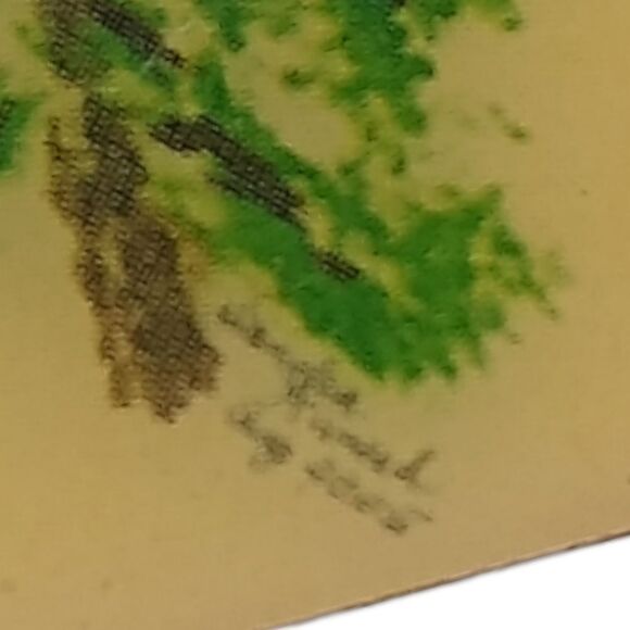 Artist Handpainted Pine Tree Pin Tie Tack Lapel Pin Brooch Fir Enameled 2005. C - Picture 5 of 12